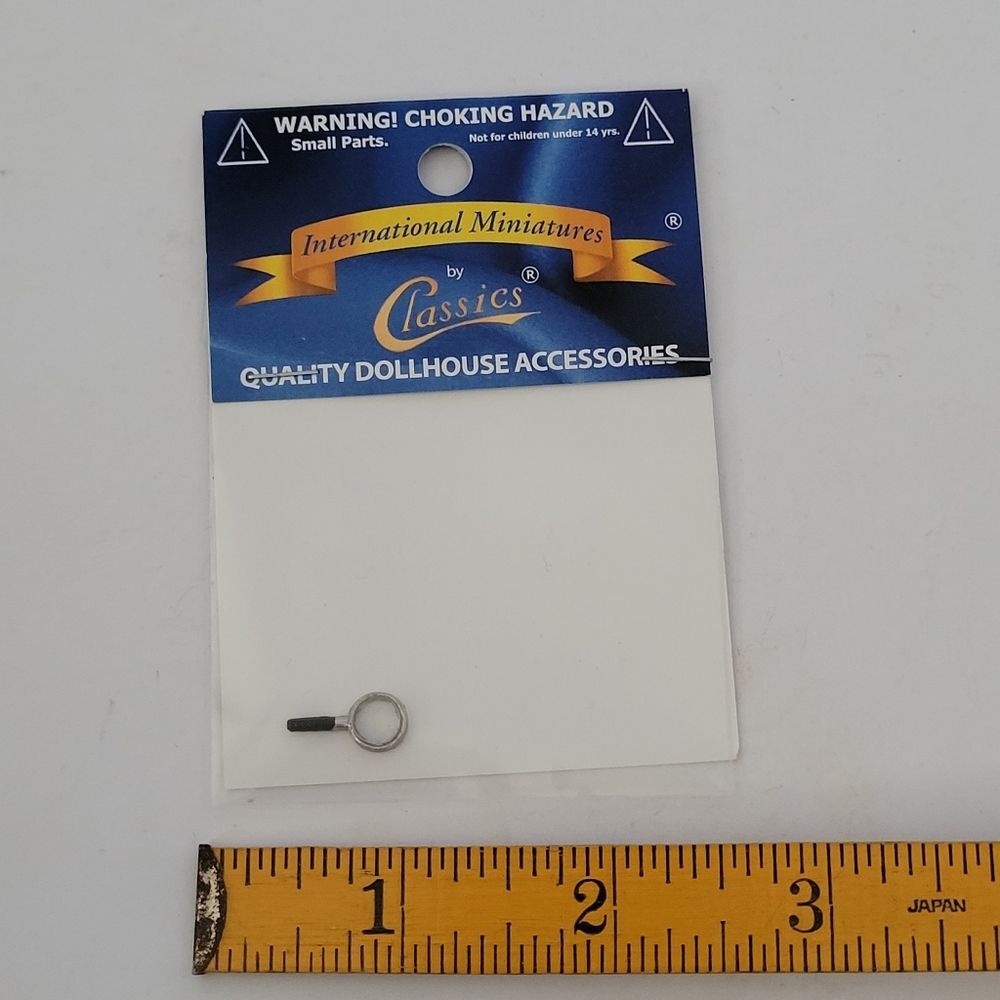 International Miniature Magnifying glass Dollhouse Accessory